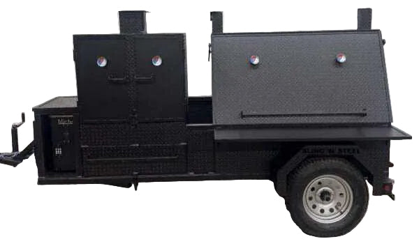 SNS Pellet Vault and Charcoal Grill Combo - Blowin' Smoke Cookers