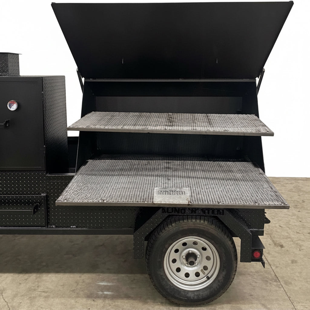 SNS Pellet Vault and Charcoal Grill Combo - Blowin' Smoke Cookers