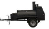 SNS Tailgater 60 Trailer Smoker and Grill - Blowin' Smoke Cookers