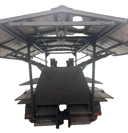 SNS Ultimate Mega Grill with Roof Package - Blowin' Smoke Cookers