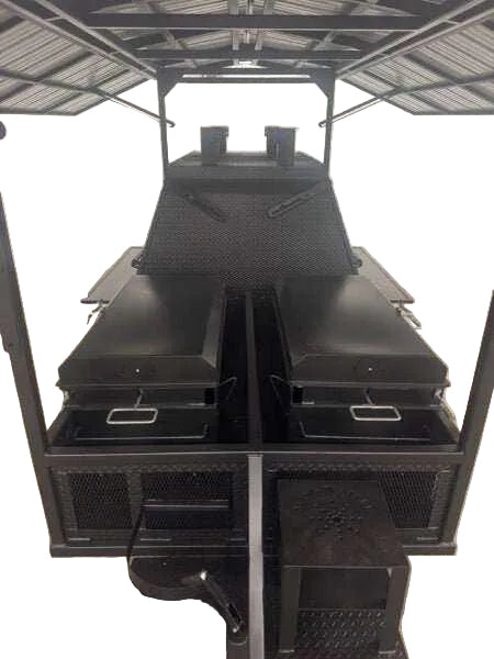 SNS Ultimate Mega Grill with Roof Package - Blowin' Smoke Cookers