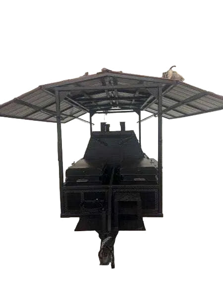 SNS Ultimate Mega Grill with Roof Package - Blowin' Smoke Cookers