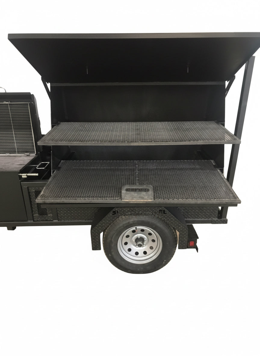 SNS Ultimate Mega Grill with Roof Package - Blowin' Smoke Cookers