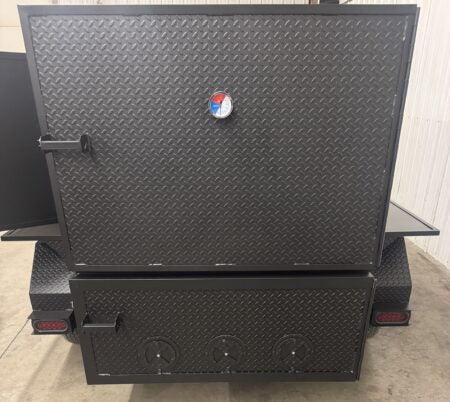 The Avery Cabinet Smoker 150 Pork Butt Capacity - Blowin' Smoke Cookers