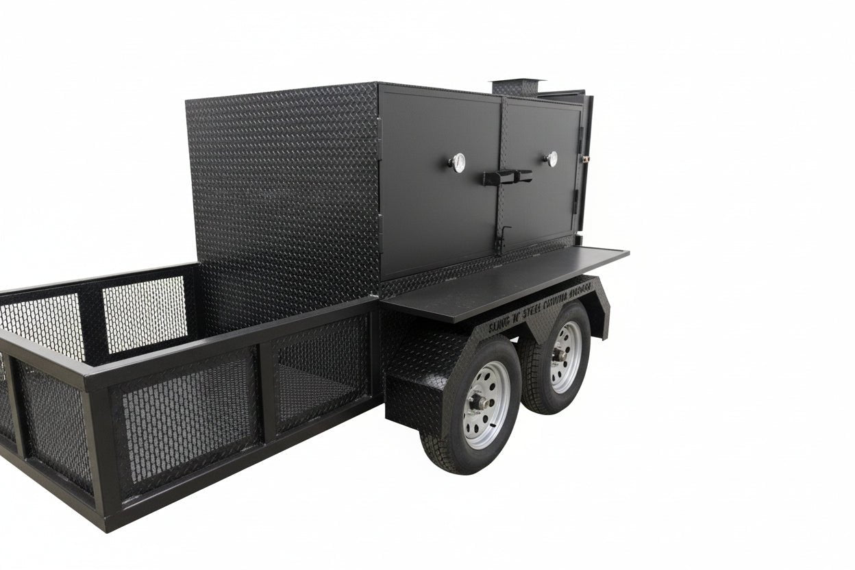 The Avery Cabinet Smoker 150 Pork Butt Capacity - Blowin' Smoke Cookers