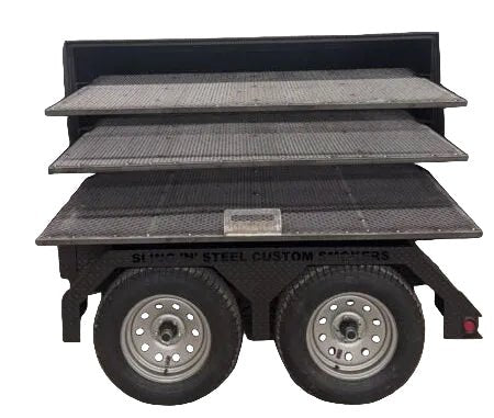 The Avery Cabinet Smoker 150 Pork Butt Capacity - Blowin' Smoke Cookers