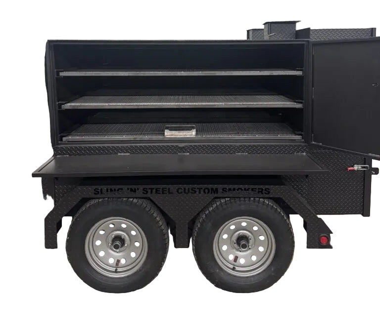 The Avery Cabinet Smoker 150 Pork Butt Capacity - Blowin' Smoke Cookers