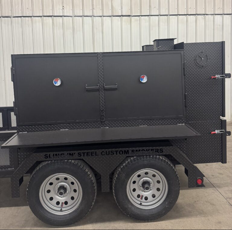 The Avery Cabinet Smoker 150 Pork Butt Capacity - Blowin' Smoke Cookers