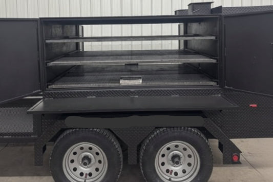 The Avery Cabinet Smoker 150 Pork Butt Capacity - Blowin' Smoke Cookers