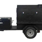 Wood Fired Smoker SNS Competition 60 Cabinet Smoker With BBQ 42 Rotating Rack Pit - Blowin' Smoke Cookers